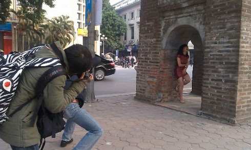 “Trái tim” Hà Nội rộn ràng nhịp Tết - ảnh 10