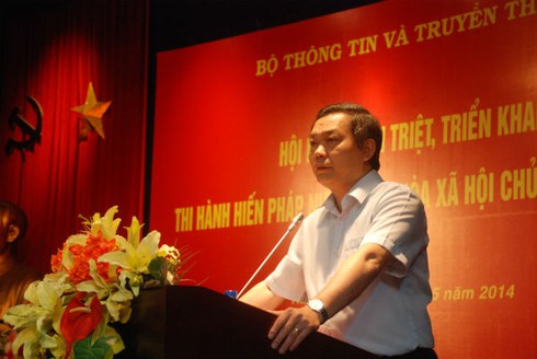 Bộ TT&TT tổ chức hội nghị triển khai Hiến pháp lần 3 - ảnh 1