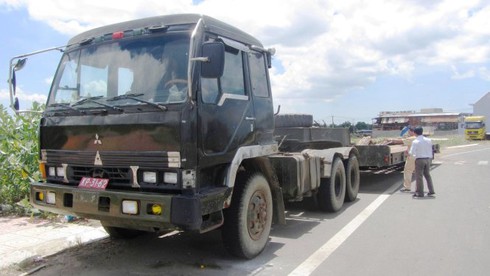 Thượng tướng Trương Quang Khánh: Ngăn ngừa xe biển quân sự giả - ảnh 1