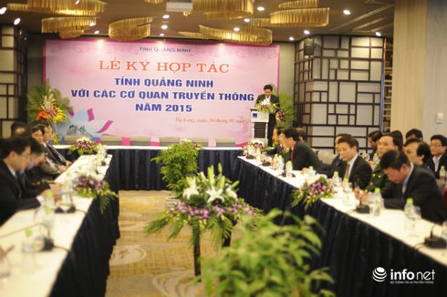 Tỉnh Quảng Ninh hợp tác tuyên truyền với 29 cơ quan báo chí - ảnh 1