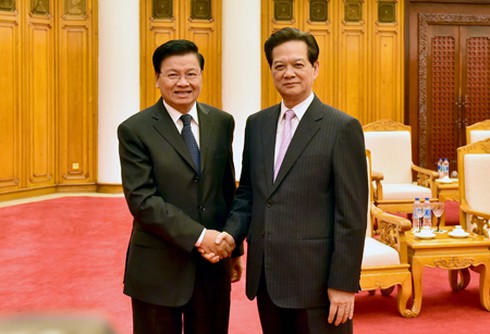 Thủ tướng tiếp Phó Thủ tướng Lào Thoonglun Sisulith - ảnh 1