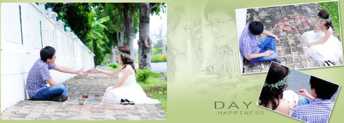 Bộ ảnh cưới lãng mạn của hoa khôi cờ vây - ảnh 8