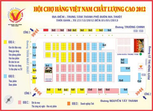 Bốc thăm hội chợ Gia Lai và Đắk Lắk - ảnh 2