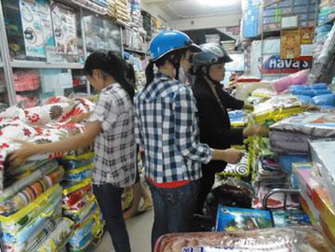 hàng chăn, ga, gối, nệm