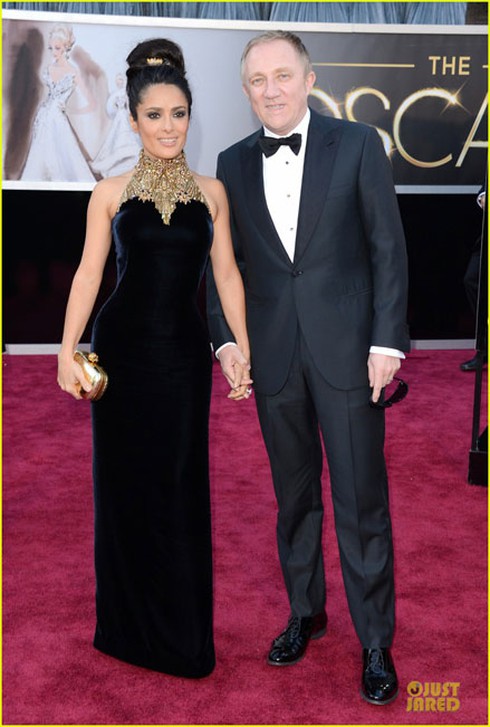 Ngắm những cặp đôi trên thảm đỏ Oscar 2013 - ảnh 10