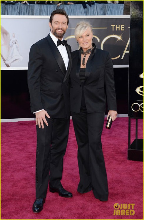 Ngắm những cặp đôi trên thảm đỏ Oscar 2013 - ảnh 13