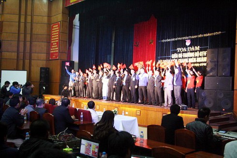 Bộ trưởng Đinh La Thăng đối thoại với thanh niên ngành giao - ảnh 14