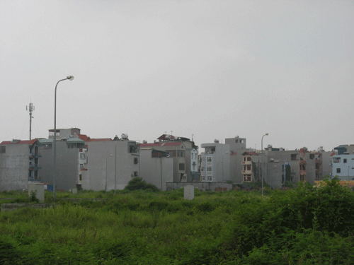 Khu tái định cư thành bãi rác xây dựng - ảnh 8