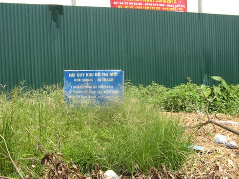 Méo mặt vì giá đất Kim Chung – Di Trạch còn non nửa - ảnh 2