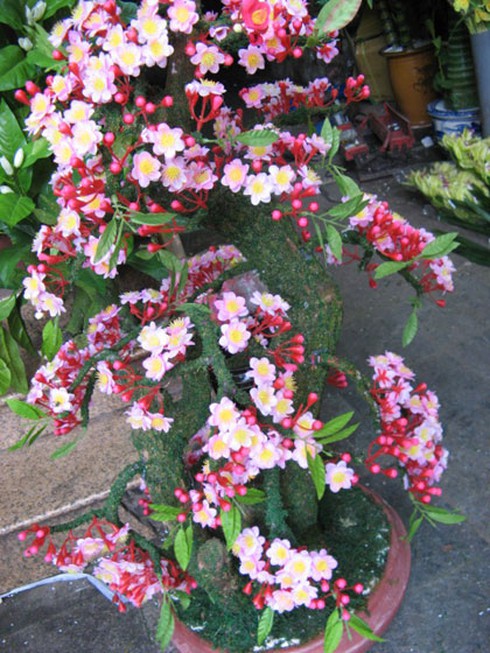 Hoa đào “không tàn” đắt hơn đào thật - ảnh 10