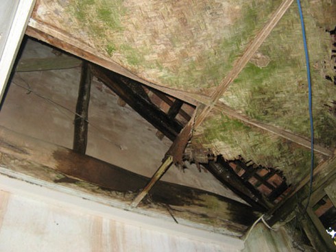 Hà Nội: Lội nước mưa trong phòng làm việc - ảnh 12