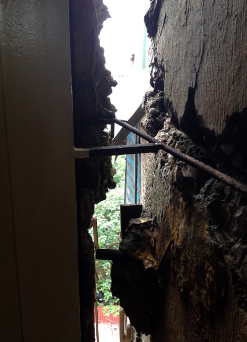 Tập thể sắp sập: Nơi người dân chung sống với thảm họa? - ảnh 4