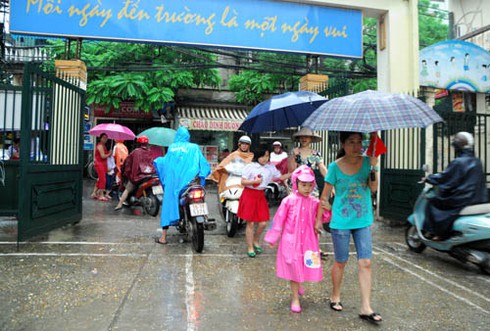 Hà Nội: Học sinh tiểu học