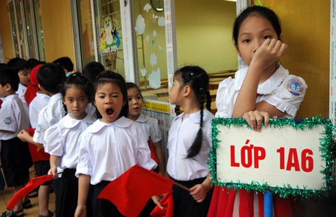 Hà Nội: Học sinh tiểu học
