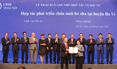 Vinamilk đồng hành cùng sự phát triển của Thủ đô Hà Nội - ảnh 1