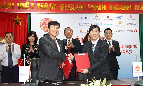 HDBank khởi động dịch vụ thu thuế điện tử - ảnh 1