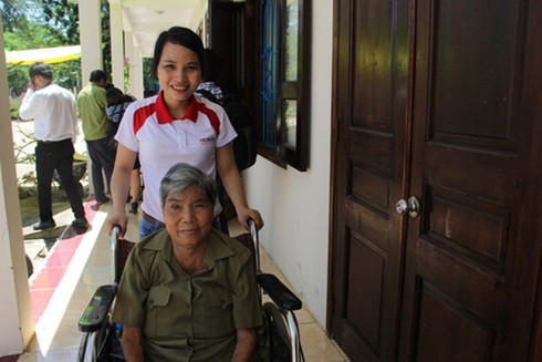 HDBank tặng quà cho thương binh Long Đất - ảnh 2