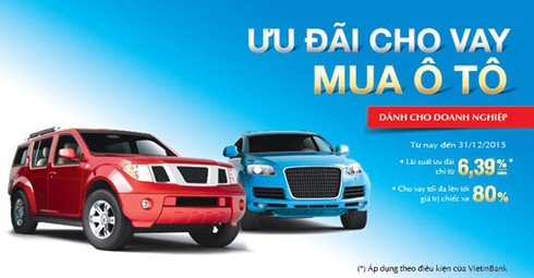 VietinBank cho doanh nghiệp vay mua ô tô lãi suất ưu đãi - ảnh 1