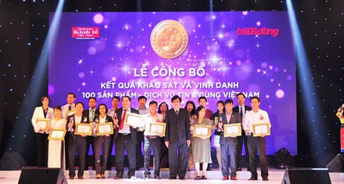 Vinamilk 3 năm liên tiếp được bình chọn thương hiệu