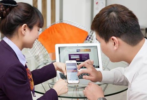 Ngân hàng chinh phục thượng đế online thế nào? - ảnh 1