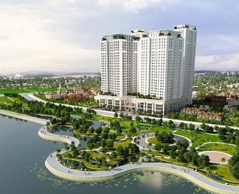 Cất nóc Dự án Home City Trung Kính - ảnh 3