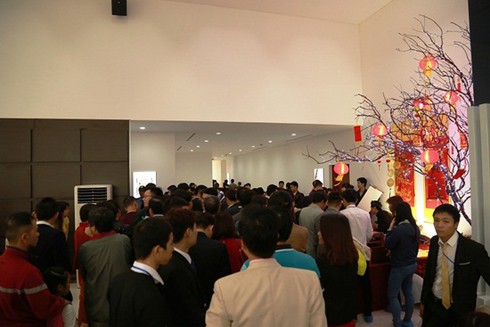 Rộn ràng ngày khai trương căn hộ mẫu Goldmark City - ảnh 4