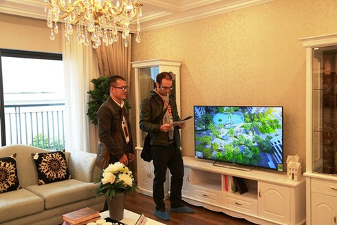 Rộn ràng ngày khai trương căn hộ mẫu Goldmark City - ảnh 7