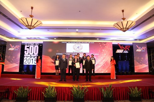 Yến Sào Khánh Hòa lần thứ 4 đạt top 500 doanh nghiệp lớn nhất Việt Nam 2015 - ảnh 1