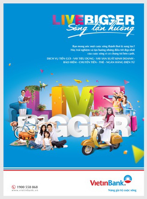 “Live Bigger - Sống tận hưởng” cùng VietinBank - ảnh 1