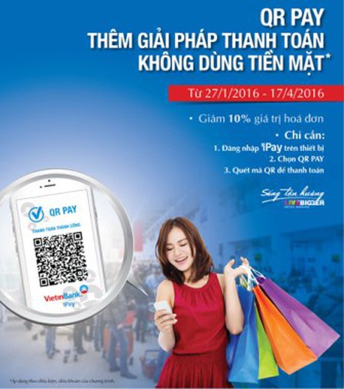 VietinBank thêm giải pháp thanh toán không dùng tiền mặt qua QR PAY - ảnh 1