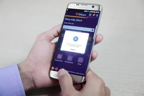 TPBank eBank - đăng nhập và thanh toán bằng vân tay chạy mượt cả trên Android - ảnh 1