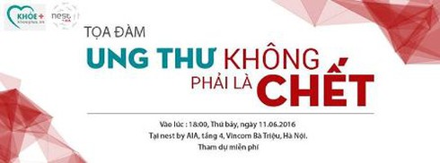 Tọa đàm: Ung thư không phải là chết? - ảnh 1