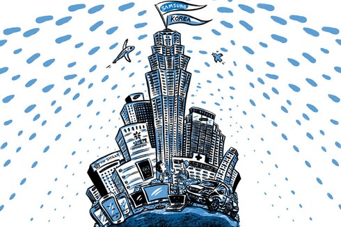 Các tập đoàn gia đình Hàn Quốc đua nhau vươn ra thế giới - ảnh 1