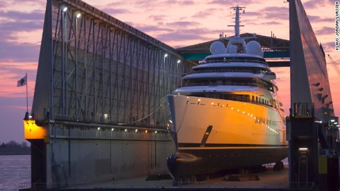 Chiêm ngưỡng siêu du thuyền lớn nhất thế giới - ảnh 1