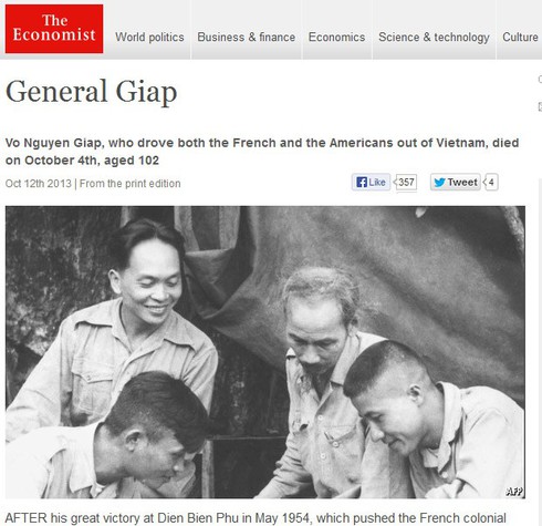 Báo nước ngoài: Lễ tang Đại tướng Võ Nguyên Giáp xúc động hiếm có - ảnh 4