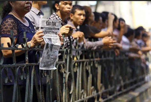 Hình ảnh lễ tang Đại tướng Võ Nguyên Giáp trên báo Mỹ - ảnh 7