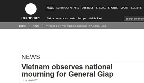 Báo nước ngoài: Lễ tang Đại tướng Võ Nguyên Giáp xúc động hiếm có - ảnh 8