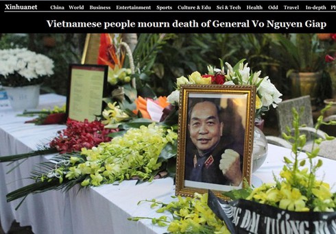 Báo nước ngoài: Lễ tang Đại tướng Võ Nguyên Giáp xúc động hiếm có - ảnh 7