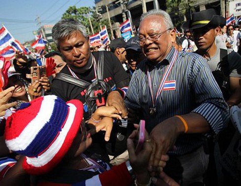 Thái Lan triệu tập 55 lãnh đạo biểu tình - ảnh 1