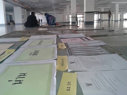 Người biểu tình Thái Lan hứa không chặn bầu cử - ảnh 1