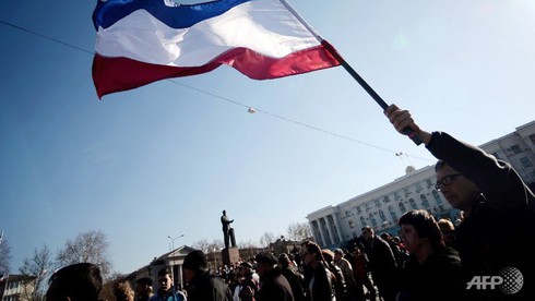 Ukraine tố cáo Nga xâm lược vùng tiếp giáp Crimea - ảnh 1