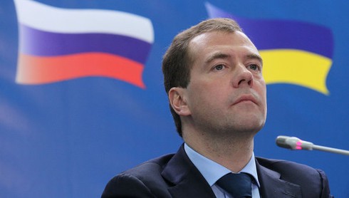 Thủ tướng Nga Medvedev cảnh báo Ukraine về nguy cơ tan rã - ảnh 1