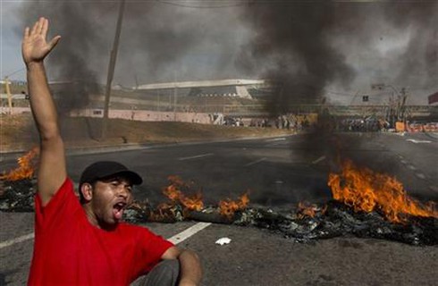 Brazil: Đụng độ ‘nảy lửa’ trong biểu tình phản đối World Cup - ảnh 5