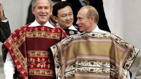 Thú vị chuyện các nguyên thủ quốc gia mặc đồng phục tại APEC - ảnh 7