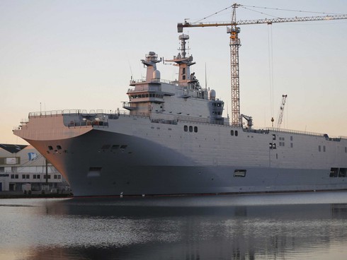 Nga dọa kiện nếu Pháp không giao tàu sân bay Mistral - ảnh 1