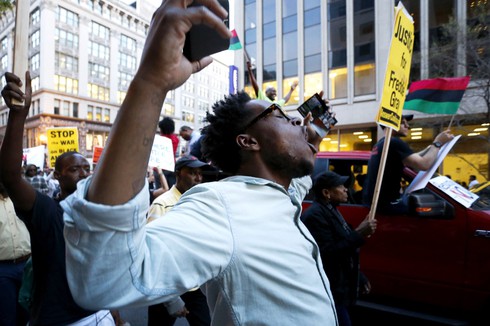 Ảnh: Biểu tình từ Baltimore lan khắp nước Mỹ - ảnh 9