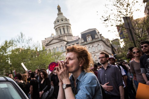 Ảnh: Biểu tình từ Baltimore lan khắp nước Mỹ - ảnh 5