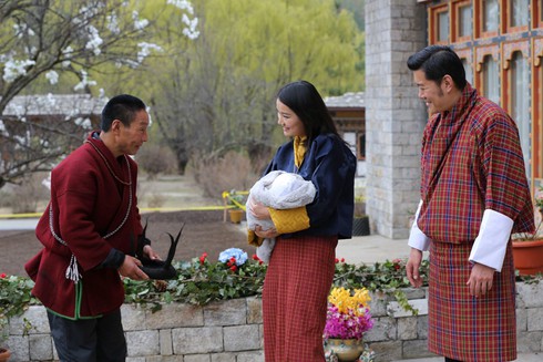 Bhutan trồng 108.000 cây xanh để đón tiểu hoàng tử - ảnh 6