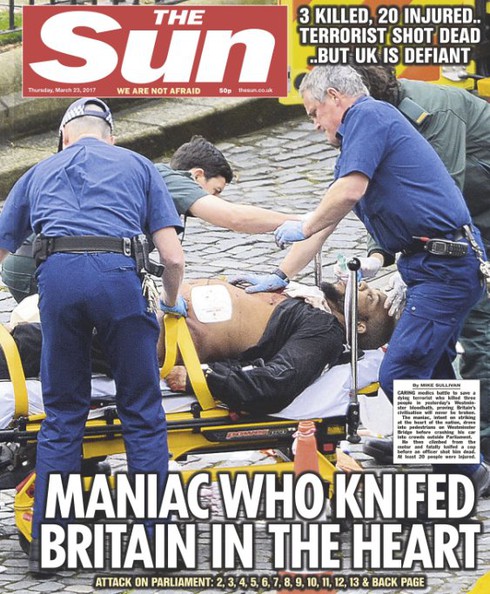 Báo thế giới đưa tin về vụ khủng bố ở London như thế nào? - ảnh 4