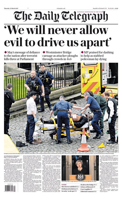Báo thế giới đưa tin về vụ khủng bố ở London như thế nào? - ảnh 5